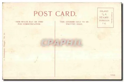 Gibraltar. Pomnik Wellingtona — wydawca A. Bonniquet, Tanger, nr 24 — Rewers