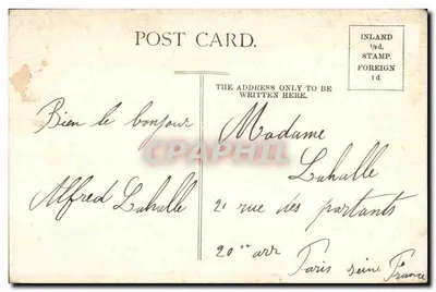Brockwell Park — Londyn — wydawca nieznany, numer seryjny nie widoczny — Rewers
