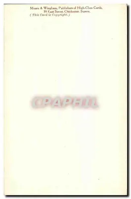 Os Claustros da Catedral de Chichester — gravura de George Jossick — Verso