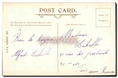 Londyn — Muzeum South Kensington — E.F.A. Seria 521 — Rewers