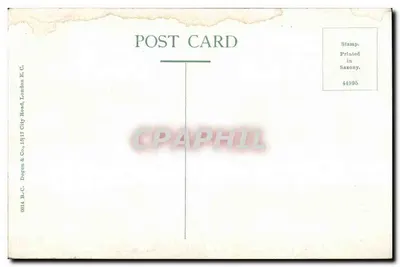 Kościół Świętej Maryi i Fary, Dover — Degen & Co. — nr 44995 — Rewers