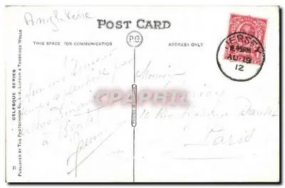 Jersey. A Cascata, Plemont — editor Celfesque Series, n° 6746 — Verso
