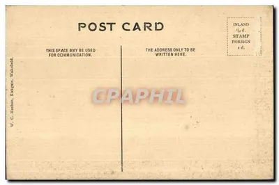 Widok z Aire i Mill Lane w Castleford — W. C. Machan, Kirkgate, Wakefield — Rewers
