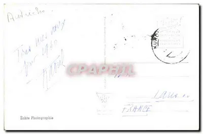 Innsbruck, Triumphtor com a Nordkette — editor Innsbruck, n° 5791 — Verso
