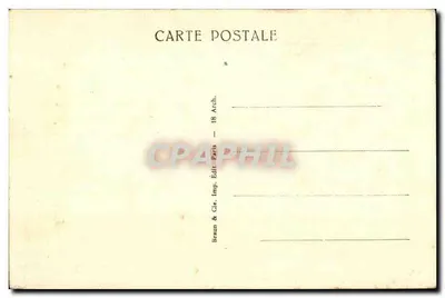 Egipt — Świątynia Philoé — Braun & Cie, Paryż — Rewers