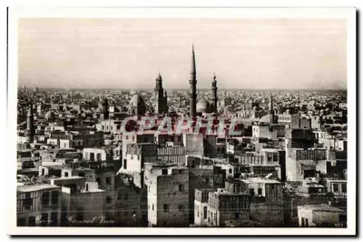 Vue générale de la ville — Égypte, Caire — éditeur Lehner & Landrock, n° 103