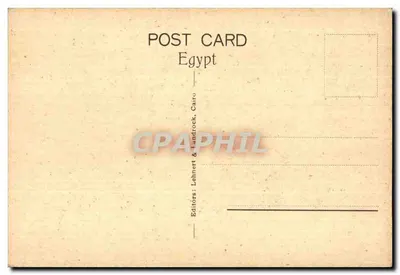 Abydos: Telhoo ofiarowanie świętych łodzi — seria 1501 — wydawcy Lehner & Landrock, Kair — Rewers