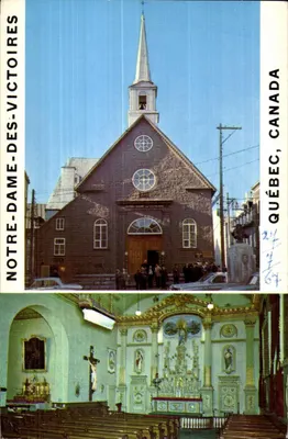 Notre-Dame-des-Victoires — Québec, Canadá — Editor RF 1285