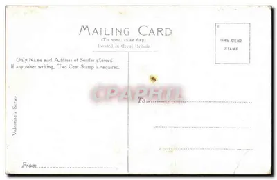 Port Arthur — pamiątka z Port Arthur, Ontario — seria Valentine's — Rewers