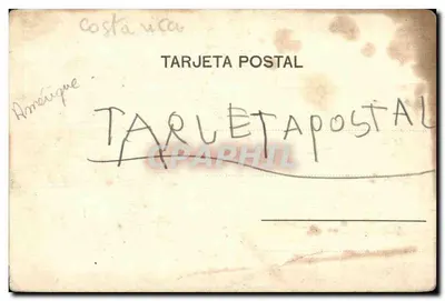 Facatativá — praça central com edifícios coloniais e montanhas no fundo — Flohr, Price & Co., Barranquilla, No. 149 — Verso