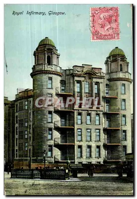Royal Infirmary, Glasgow — vista arquitetônica — editor não identificado