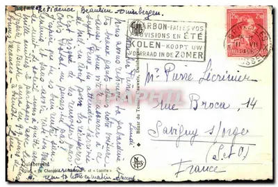 Ville « Le Chenoy » e « Lucette » — Duinbergen — editore NEL'S — Verso