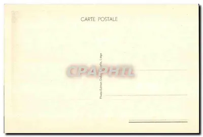 5ª Estação: Simão de Sírène ajuda Jesus a carregar sua Cruz — Caminho da Cruz, pintado por Emile Deckers — ENSIVAL (Bélgica) 1930 — Verso