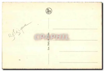 Blankenberge — La Digue et le Monument de Bruyne et Lippens — Nels — Verso