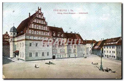Freiberg i. Sa. — Museu König Albert — Untermarkt — Graphphil