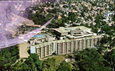 Hotel Hilton de Trinidad — Port-of-Spain, W.I. — impresso na Inglaterra