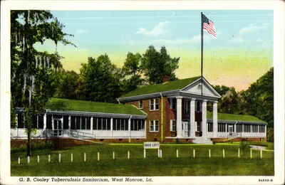 G. B. Cooley Sanatório para Tuberculose — West Monroe, La. — Monroe News Agency