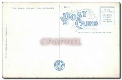 O Pittsburgher Hotel — Pittsburgh, PA — editor I. Robbine & Son — Verso