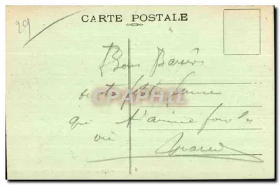 Camaret (F.) — As Falésias da Pen-Hir — Corte de Bretanha, Célestin Monnot, St-B. — Verso