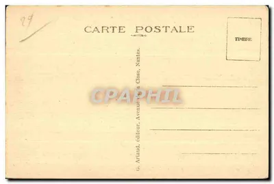 Camaret (Finistère) — La Costa Selvaggia verso il Toulintguet — G. Artaud, Nantes — Verso
