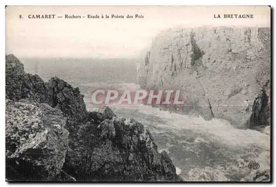Camaret — Rochas — Estudo na Ponta dos Pois — A Bretanha