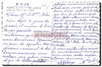 Pornic (L.-Inf.) — Ogólny widok z Anse aux Lapins — Fotograf Pim — Rewers