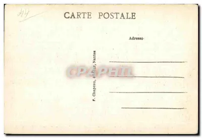 Ancenis (Loire-Inf.) — Stary zamek z XV wieku — Wjazdowe wieże z XVII wieku — Wydawca F. Chapeau, Nantes, nr 128 — Rewers