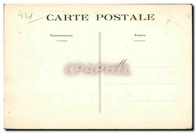 Ancenis — Intérieur du Château — Éditeur Vassellier, n° 44 — Achterkant
