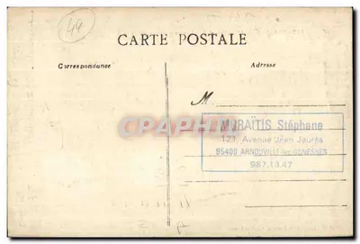 Châteaubriant (Loire-Inf.) — Donjon do Castelo-Fort — Fototipia Laerotz, Châteaubriant — Verso