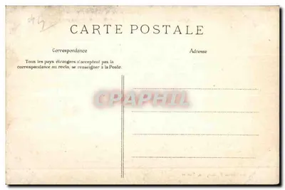 Châteaubriant — El Castillo, las Arcadas — E. L. D. n°445 — Reverso