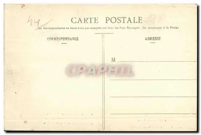 Châteaubriant (Loire-Inférieure) — Um canto da Sala de François de Foix no velho Castelo — Coleção Drouard, em Pougues — Verso