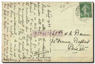 Batz (Loire-Inf.) — Ruines du N.-D. du Mûrier et Tour Saint-Guénolé (XVe siècle) — Imp. Ed. Nantes — Achterkant