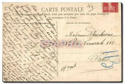 Le Bourg-de-Batz (L.-Inf.) — Rochas da doca — Edição St-Nazaire — Verso