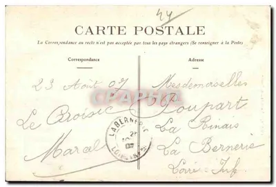 Bourg-de-Batz (L.-Inf.) — Dzień burzy — Foto Vessillien, N°1019 — Rewers