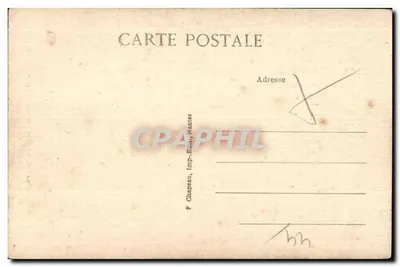 Batz (Loire-Inf.) — Na Costa — O Ponte do Diabo — F. Chapeau, Imp.-Edit., Nantes — Verso