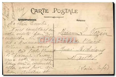 Grotte des Jumelles — An der Küste — Sammlung F. Chapeau Nantes - 5. Tausend — Rückseite