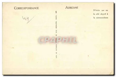 Bourg-de-Batz — Rochos da Grande Côte — LL. — N°46 — Verso