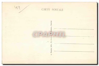 Clisson (Loire-Inf.) — Wieża zamku — J. Nozais, wyd., Nantes — Rewers