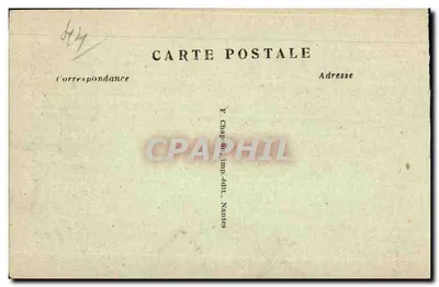 Clisson (Loire-Inf) — Wnętrze donjonu — wydawca F. Chapal, Nantes, n° 44 — Rewers