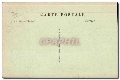 Clisson (Loire-Inf.) — Wnętrze zamku, Czylnica Mężczyzn — F. Chapelon, Nantes — Rewers