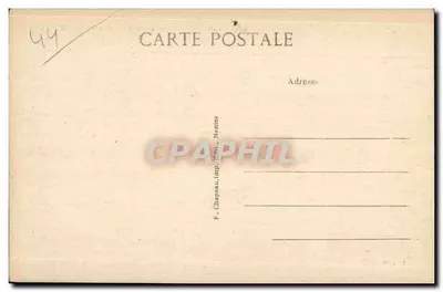 Clisson (Loire-Inf.) — Zamek, widok z mostu św. Antoniego — F. Chapeau, Nantes — Rewers
