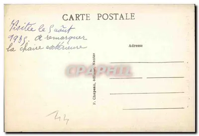Guérande (Loire-Inf.) — Colegiata São Aubin (século XV) — Verso