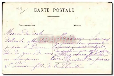 Guérande (Loire-Inf.) — Renaissancepoort, Faubourg St-Michel — Collectie F. Chapeau, Nantes — Achterkant