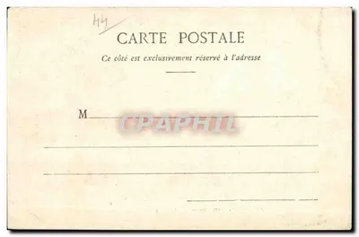 Guérande - Porta Bizienne (Século XV) — A. Thuret, editor, Nantes — Verso