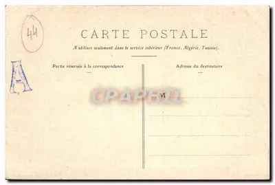 Guérande (L.-Inf.) - A Torre Santa Ana — Fototipia Vassellier, Nantes — Verso