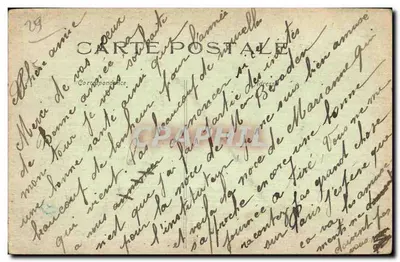 Scène de Noce Bretonne — Le Cidre de FOUESNANT — Collection Villard, Quimper — n°1478 — Verso