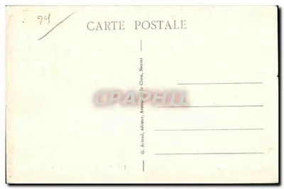Presqu'île de Crozon — O Castelo de Dinan — G. Artaud, Nantes — Verso
