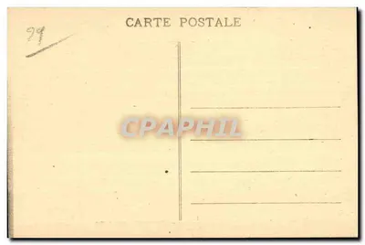 Presqu'île de CROZON - Les Tas de Pois — Edição Villaret, n° 3681 — Verso