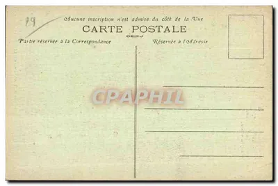 Cabo da Cabra - Templo Grego - Morgat - Editor C. Romano - N° 3445 — Verso