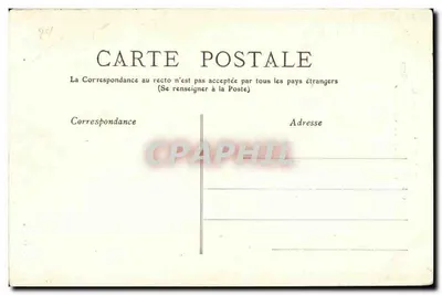 Crozon - Ponta da Cabra — Fissura nas Falésias — Toda a Bretanha, n° 935 — Verso